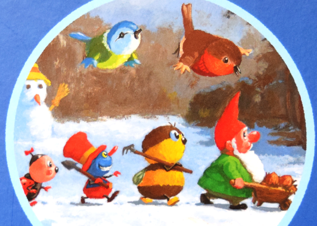 Benjamin, le Père Noël du jardin